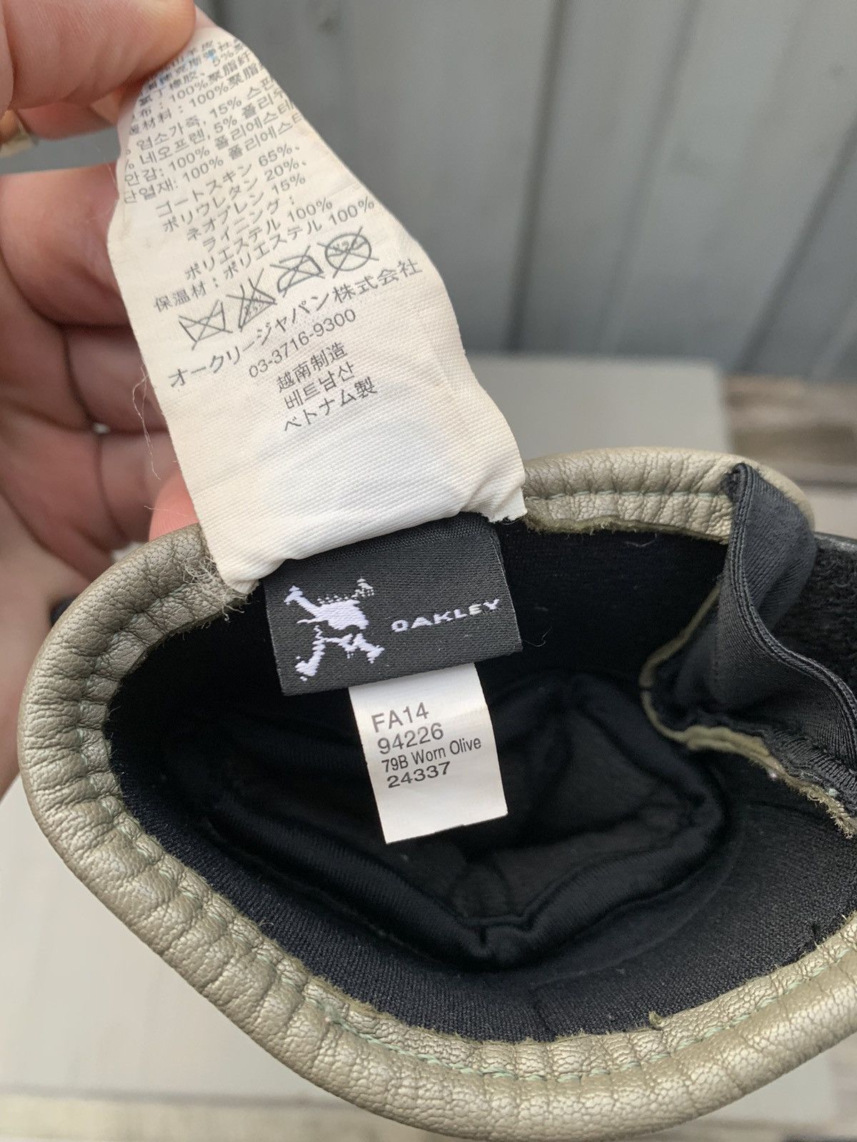 Oakley × Vintage Vintage Oakley Mittens Tabi Trigger Mitt Winter Software 90s Size ONE SIZE - 4 Thumbnail