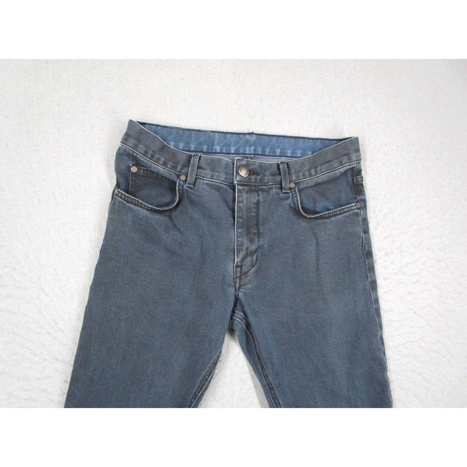 Helmut Lang Helmut Lang Jeans Mens 30 Blue Skinny Fit Stretch Denim 5-Pocket USA E02HM201 Size US 30 / EU 46 - 2 Thumbnail