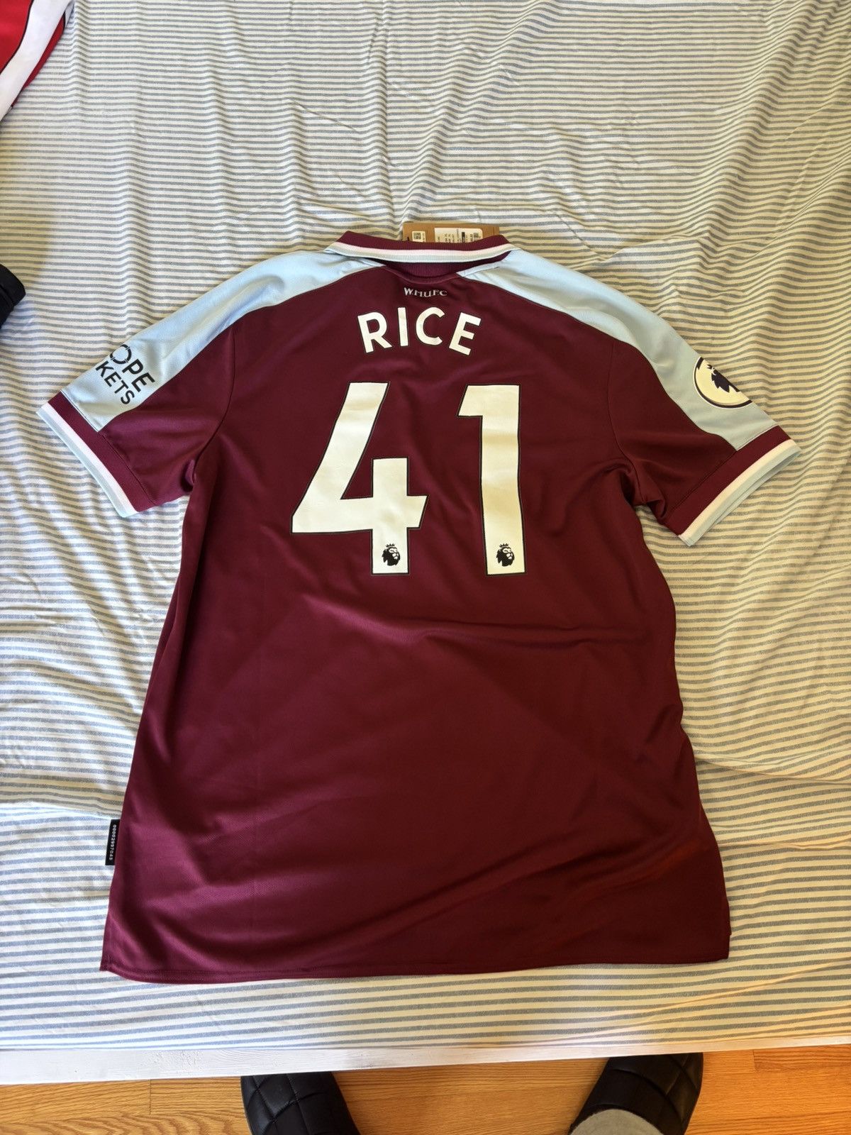 Umbro Declan rice West ham kit with tags Size US XL / EU 56 / 4 - 2 Thumbnail