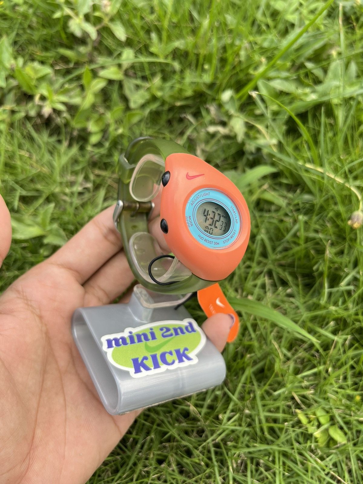 Nike × Vintage Vintage NIKE TRIAX J ANALOG WATCH ORANGE/BLUE/GREEN Size ONE SIZE - 4 Thumbnail