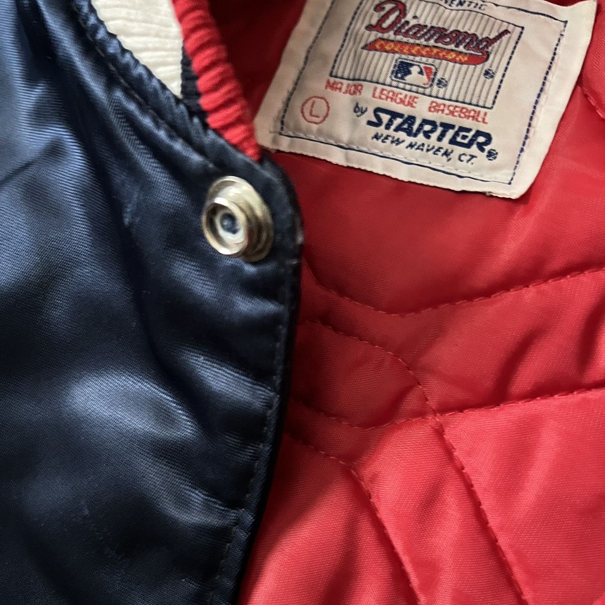 Starter Vtg Atlanta Braves Starter Jacket Size L Size US L / EU 52-54 / 3 - 3 Thumbnail