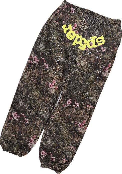 Spider Worldwide “Sp5der” Camo Sweatpants Size Small- NYC