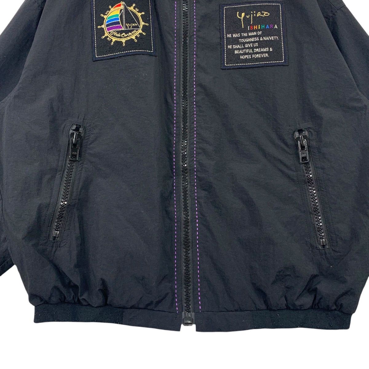 Japanese Brand × Vintage Vintage YUJIO ISHIHARA Japanesebrand windbreaker Size US M / EU 48-50 / 2 - 12 Thumbnail