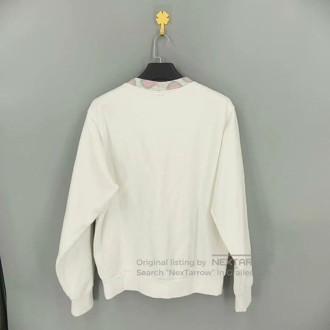 Dior dior white long sleeve logo sweatshirt. Size US M / EU 48-50 / 2 - 2 Thumbnail