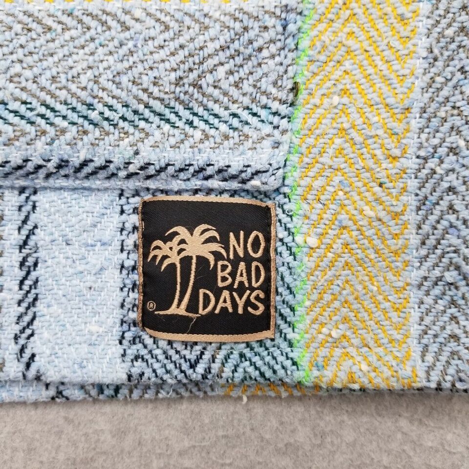 Other No Bad Days Hoodie Mens Small Stiped Pockets Pullover Size US S / EU 44-46 / 1 - 4 Thumbnail