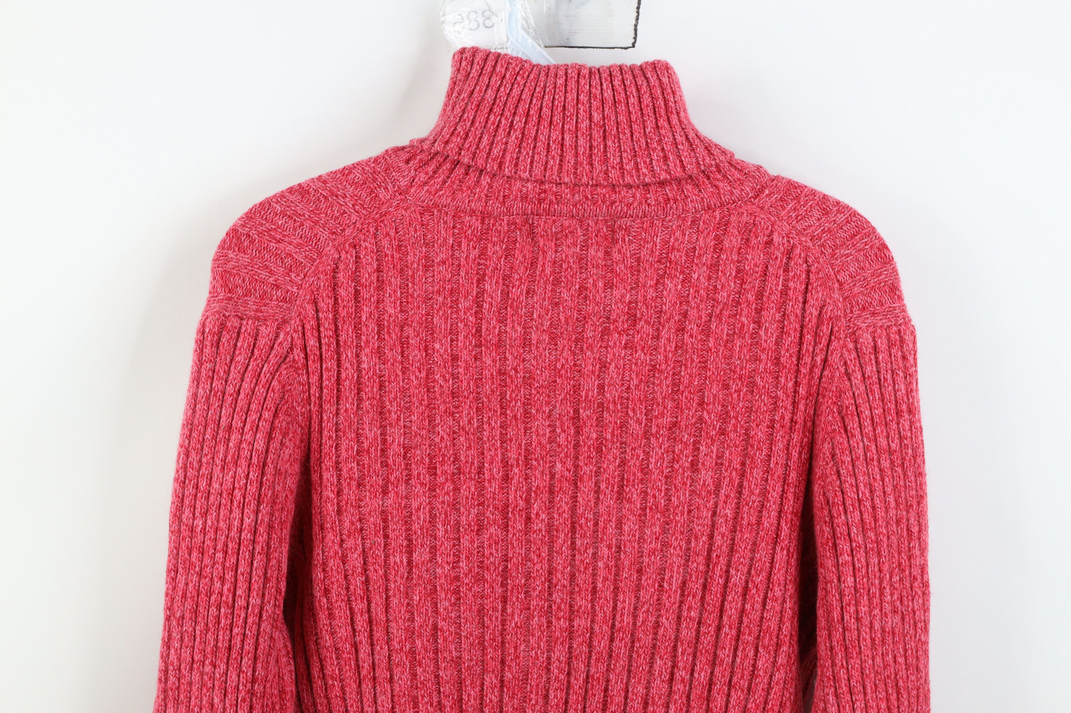 Eddie Bauer Vintage Eddie Bauer Blend Ribbed Knit Turtleneck Sweater Size M / US 6-8 / IT 42-44 - 8 Thumbnail