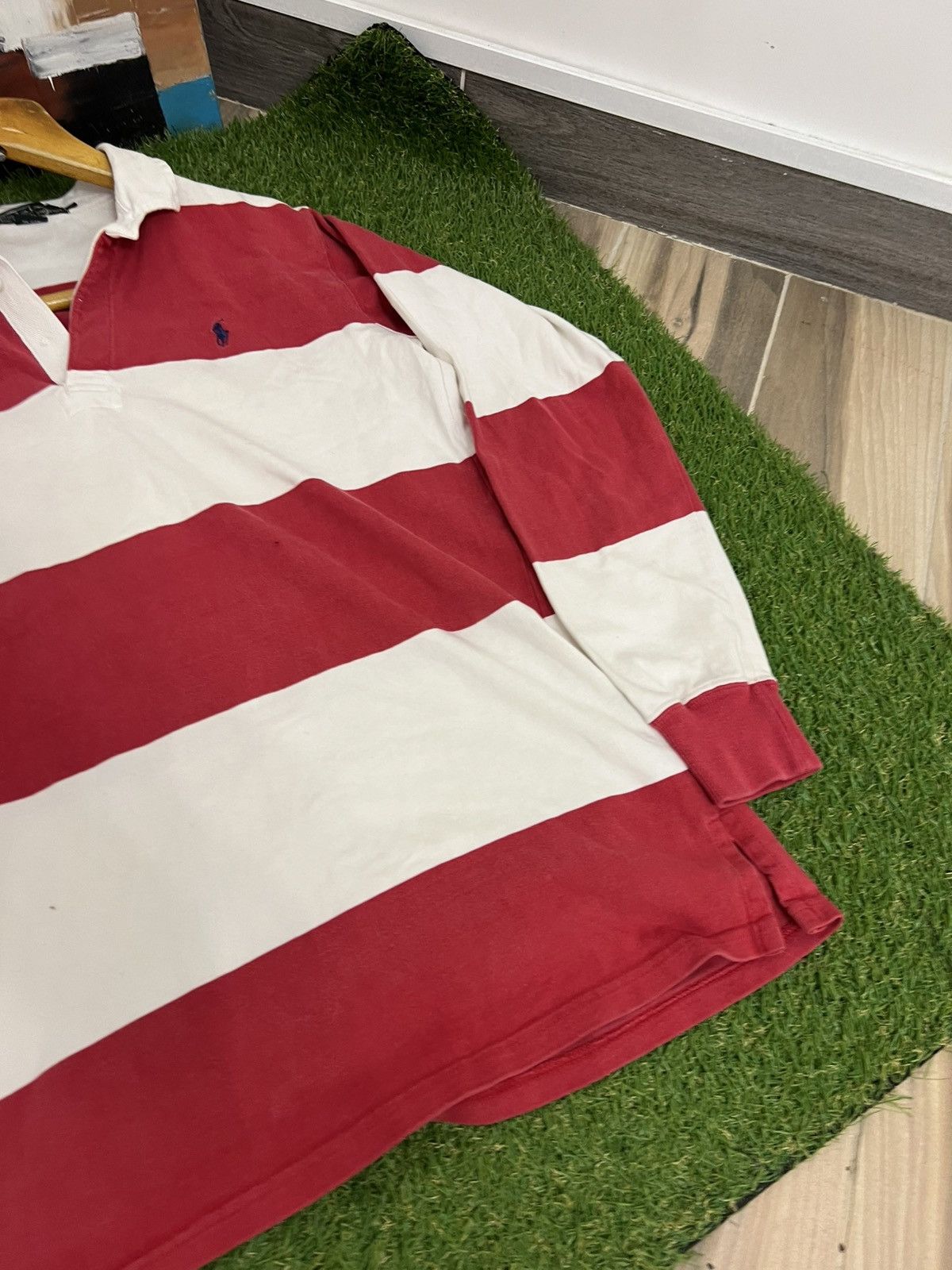 Vintage Vintage Polo Ralph Lauren rugby long sleeve 90s rare y2k Size US M / EU 48-50 / 2 - 4 Thumbnail