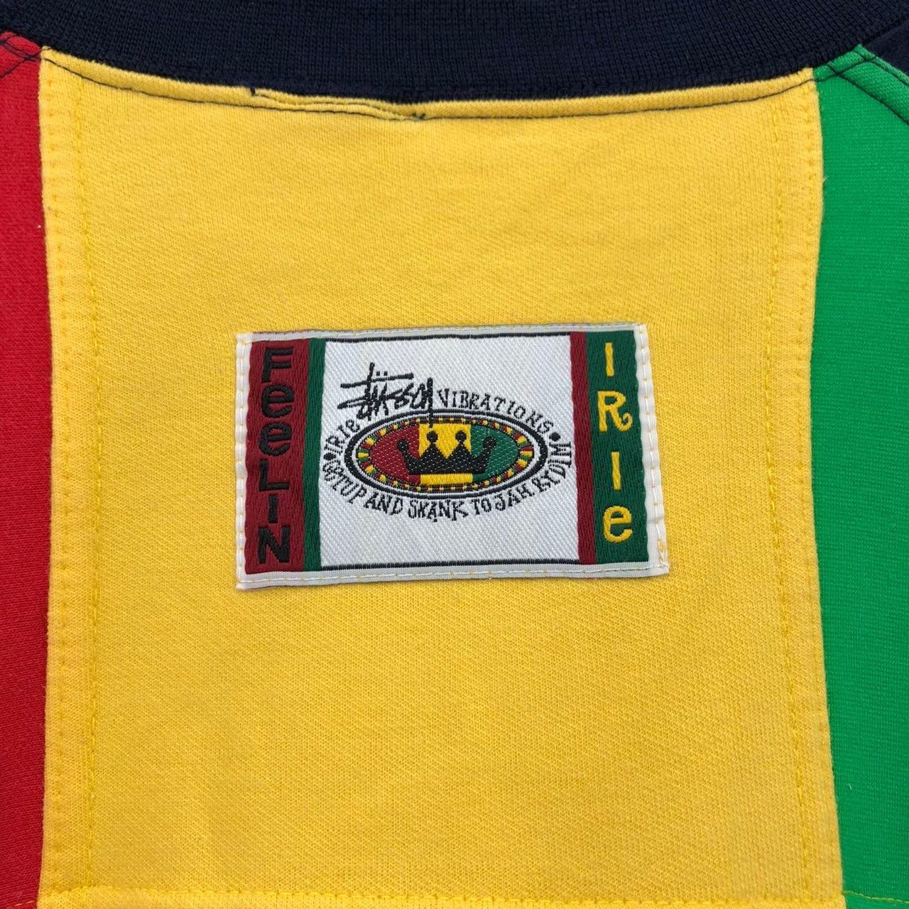 Stussy × Vintage Vintage 90’s Stussy Feelin Irie Roots Vibrations Tribe BN Size US M / EU 48-50 / 2 - 6 Thumbnail