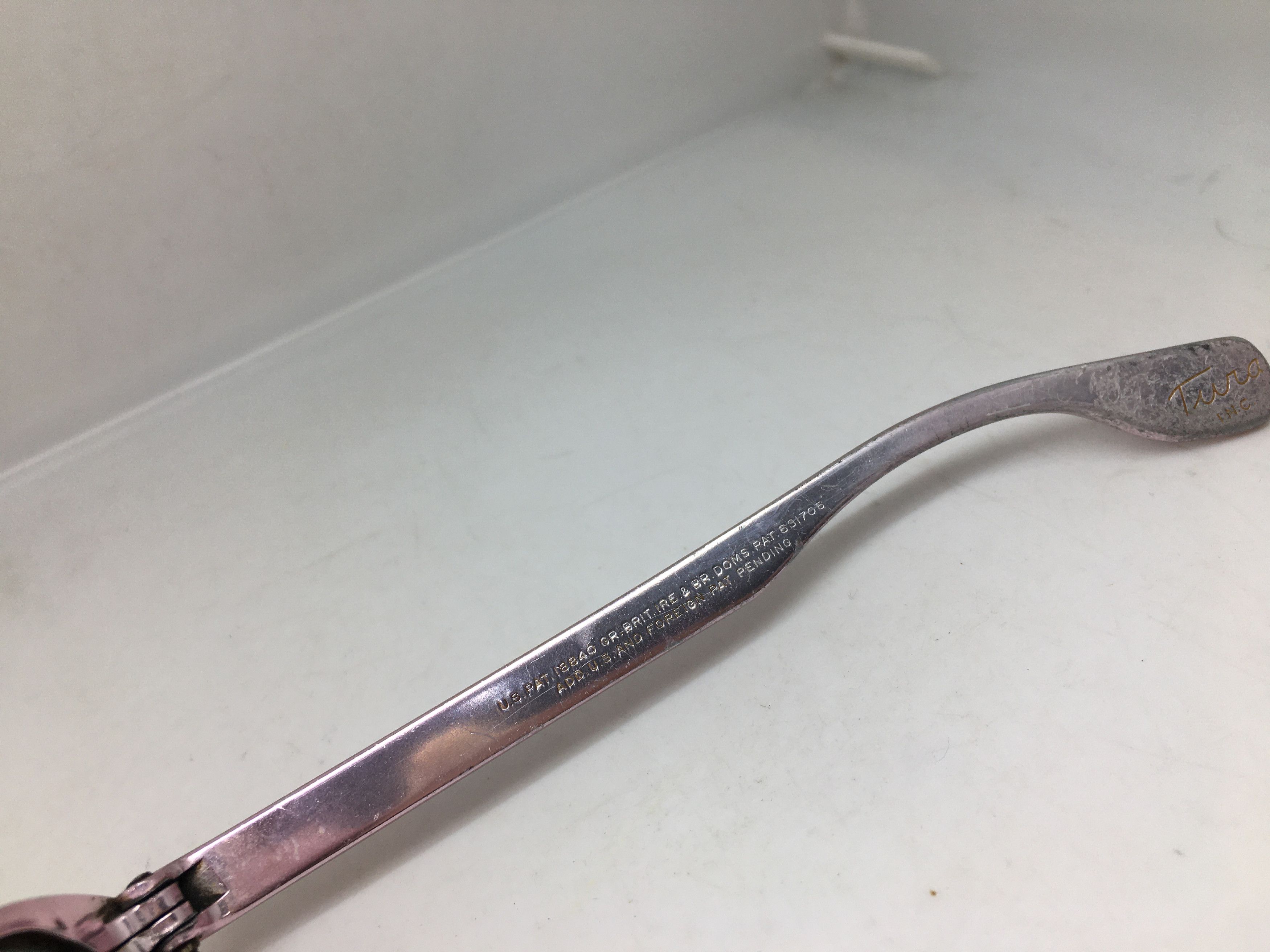 Vintage Vintage 50s TURA Woman Aluminum Cateye Sunglasses Size ONE SIZE - 4 Thumbnail