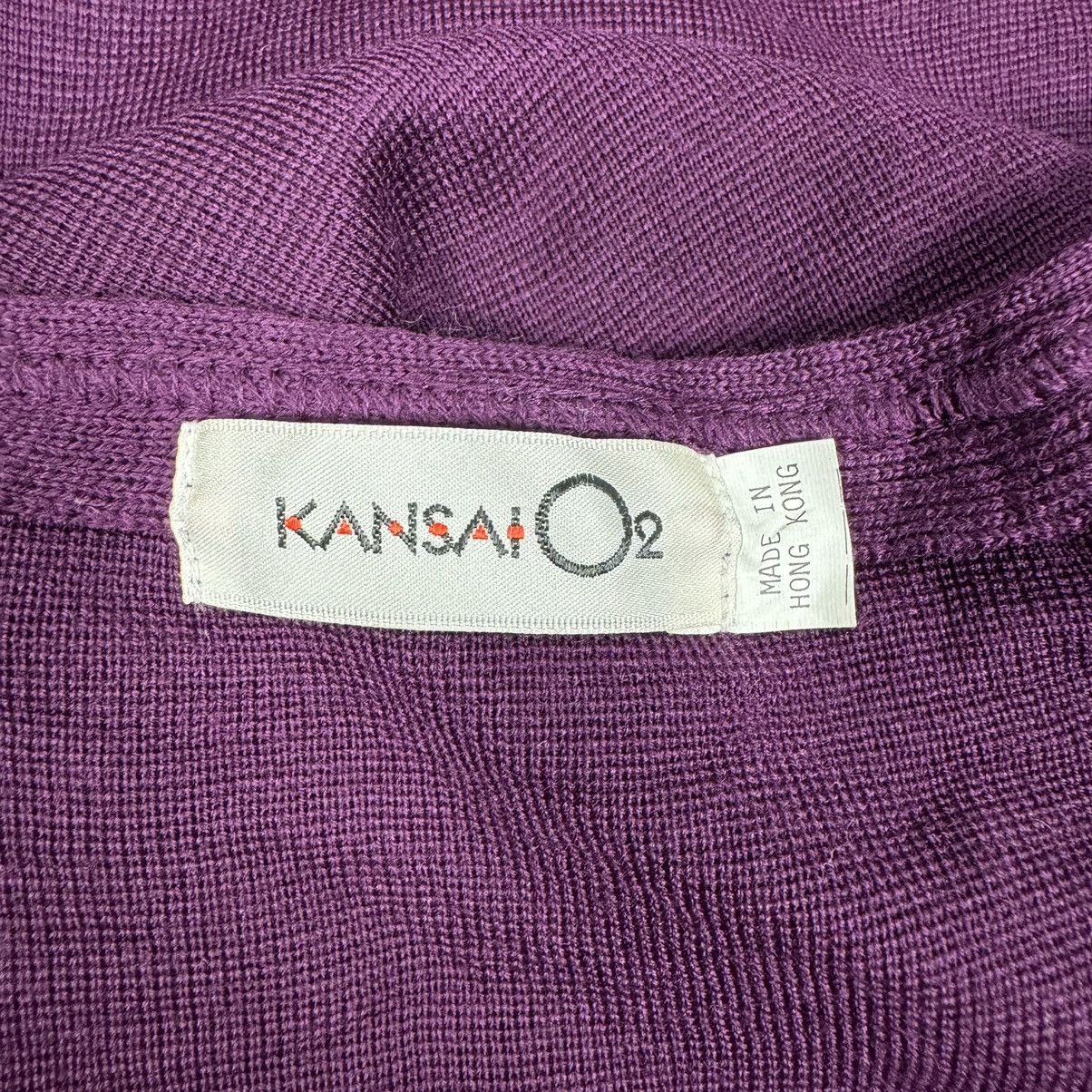 Kansai Yamamoto ⚡️KANSAI O2 FLOWERS WOOL JACKET Size M / US 6-8 / IT 42-44 - 11 Thumbnail