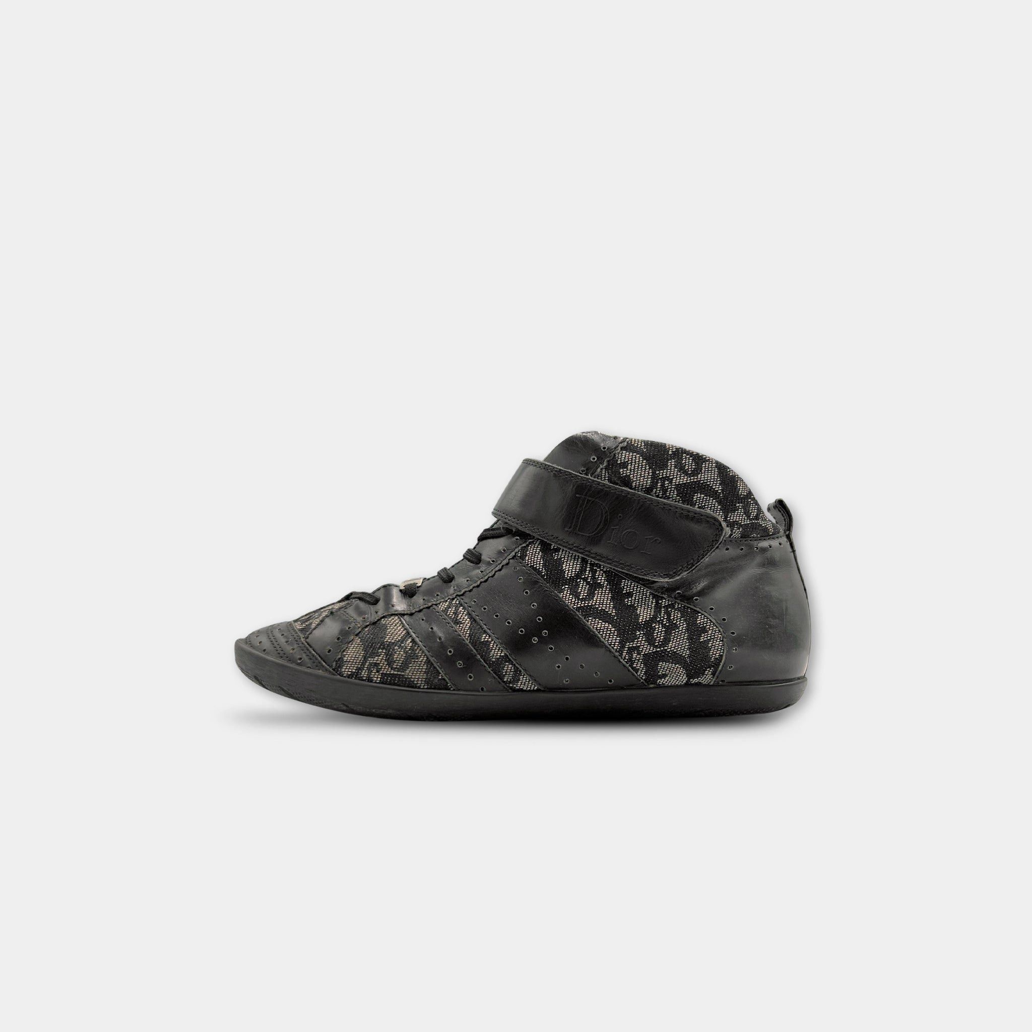 Dior Christian Dior 2004 Monogram Canvas Mid-Top Sneakers Size US 9 / IT 39 - 6 Thumbnail