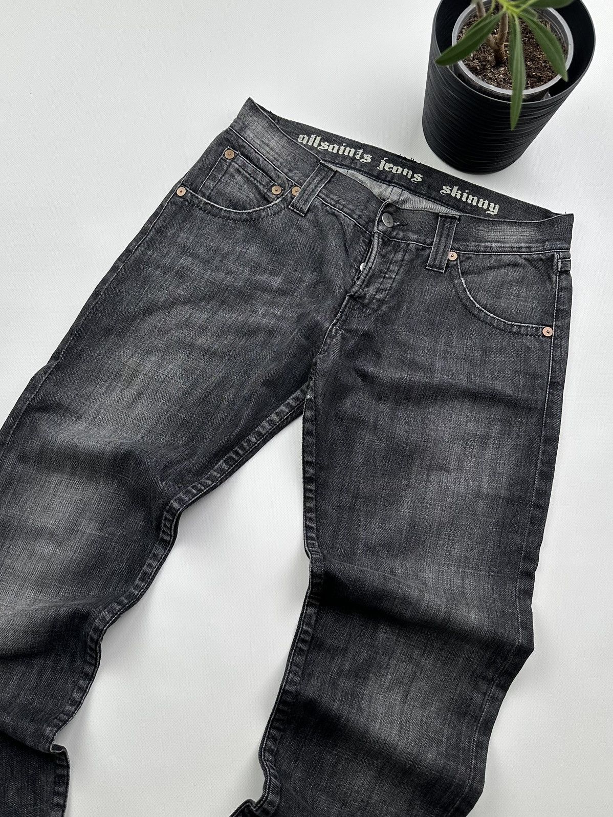 Allsaints Allsaints Jeans (165) Size US 32 / EU 48 - 2 Thumbnail