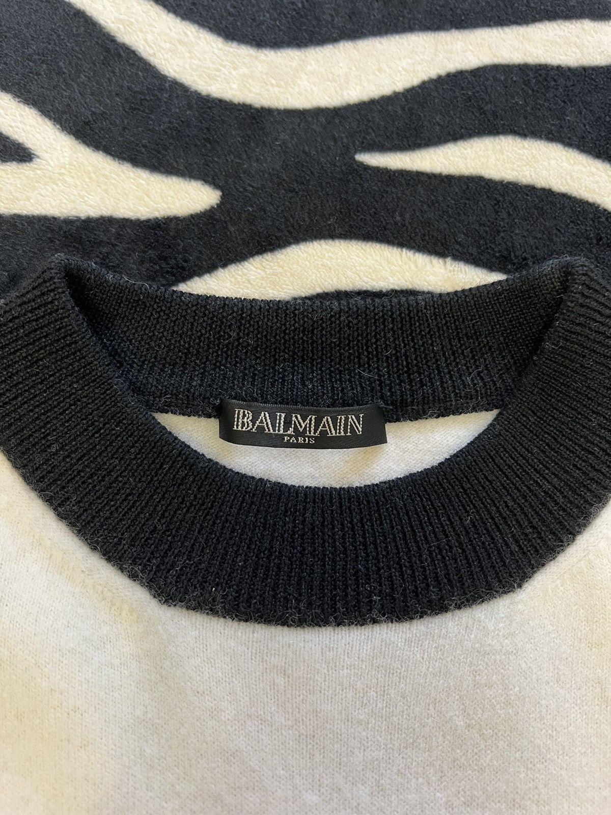 Balmain Balmain Paris cashmere blend sweater Size XS / US 0-2 / IT 36-38 - 7 Thumbnail