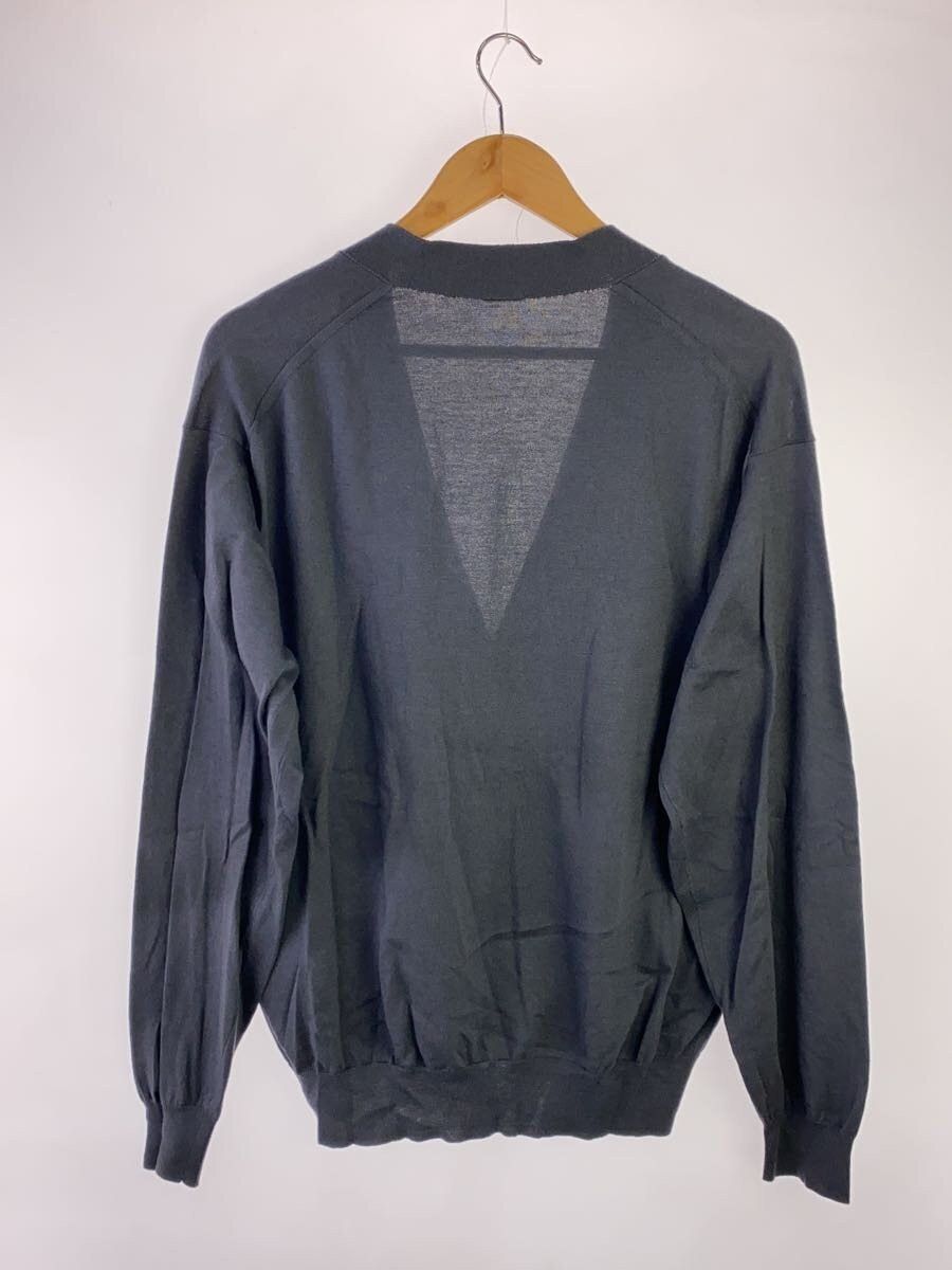 A.PRESSE Blue Cotton Cardigan (thin) Size US M / EU 48-50 / 2 - 2 Thumbnail