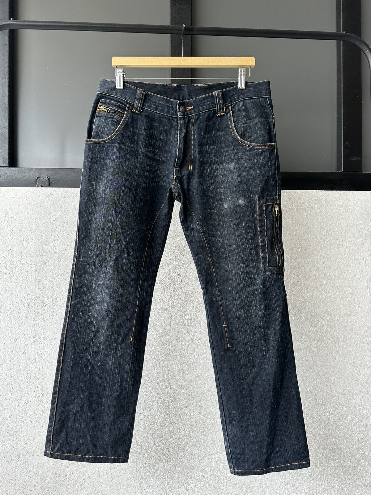 291295=Homme AW2007 291295 homme hybrid denim Size US 35 - 6 Thumbnail