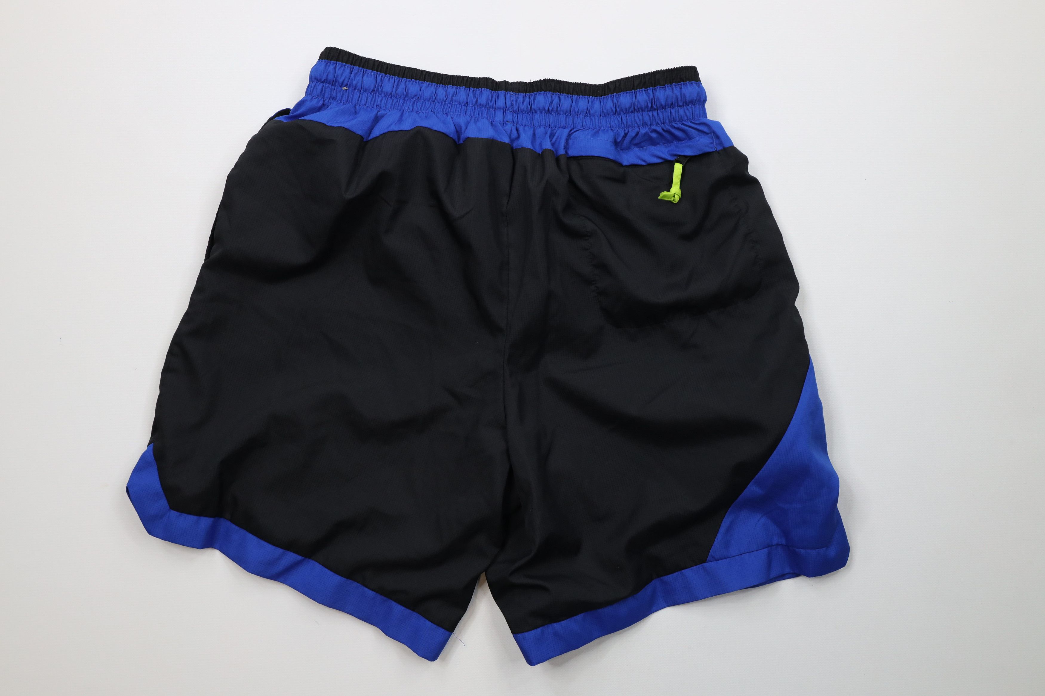 Nike × Vintage Nike DNA Woven Lined Gym Basketball Shorts Black Blue Size US 32 / EU 48 - 8 Thumbnail