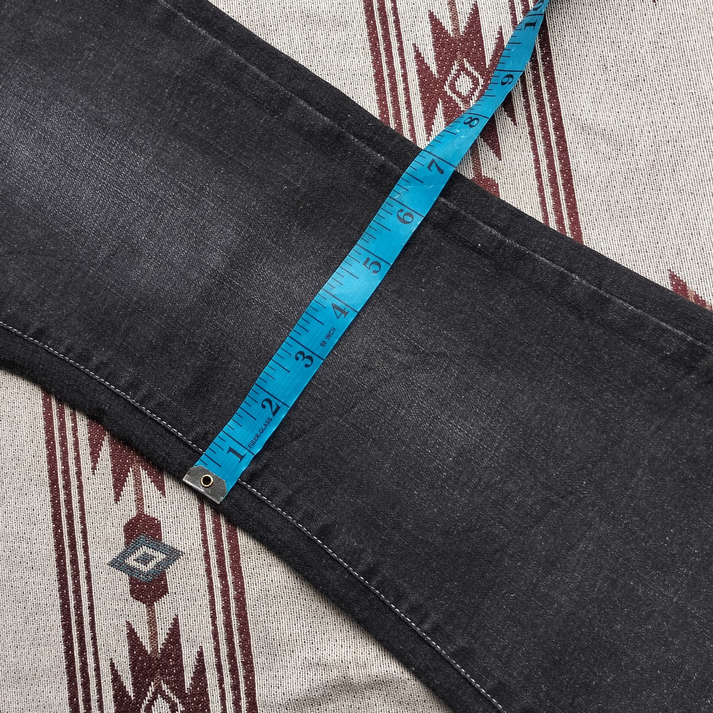 Tornado Mart rope suede belt tassel flare denim Size US 27 - 15 Thumbnail