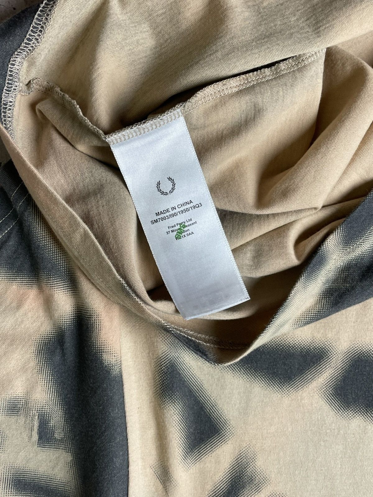 Fred Perry Fred Perry X Arktis Camo Short Sleeve T-shirt Size US M / EU 48-50 / 2 - 8 Thumbnail