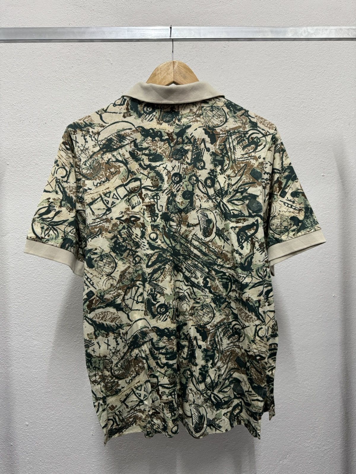 Nike × Vintage Vintage 90’s Nike Golf full print Polo shirt Size US M / EU 48-50 / 2 - 3 Thumbnail