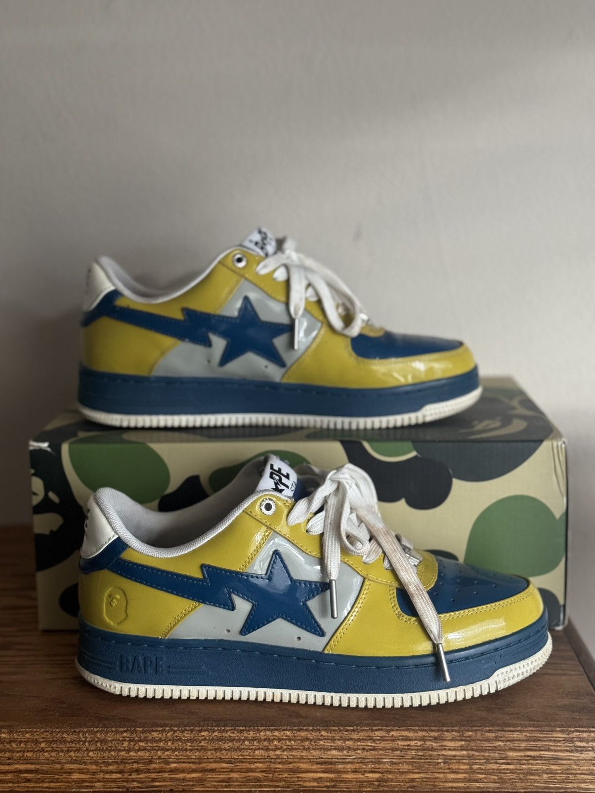 Bape Bapesta #2 Yellow Size US 9 / EU 42 - 1 Thumbnail