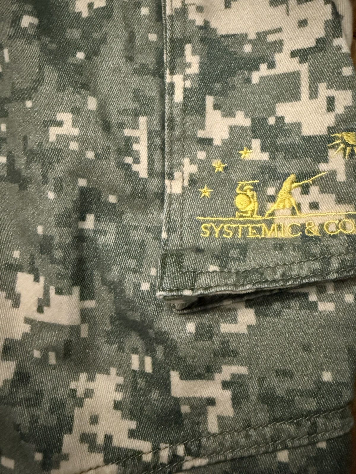 Systemic Systemic Olive Digital Camo Cargo Size US 34 / EU 50 - 3 Thumbnail