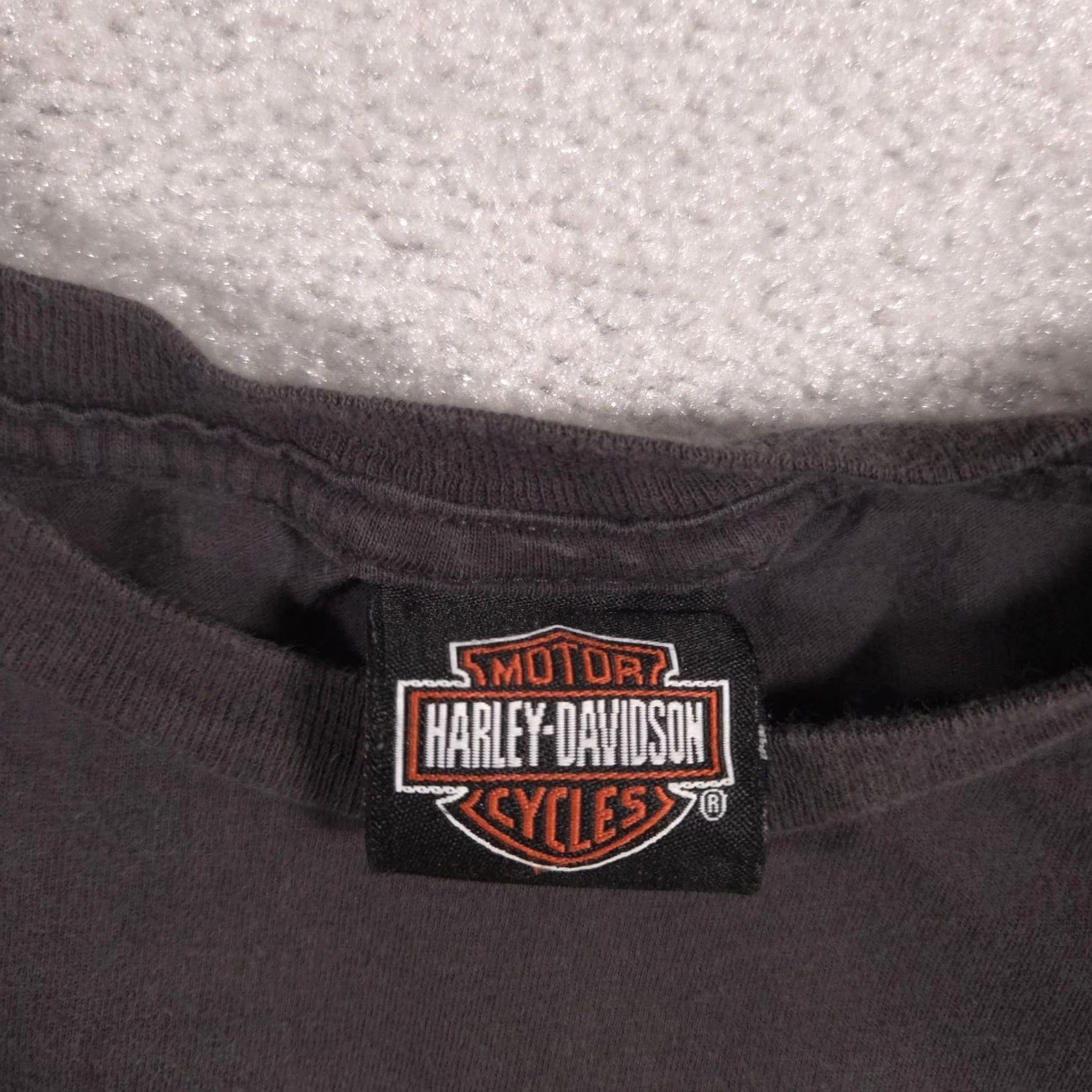 Harley Davidson Harley-Davidson Shirt Mens XL Black Blue Springs Kansas City Graphic Biker Tee Size US XL / EU 56 / 4 - 5 Thumbnail