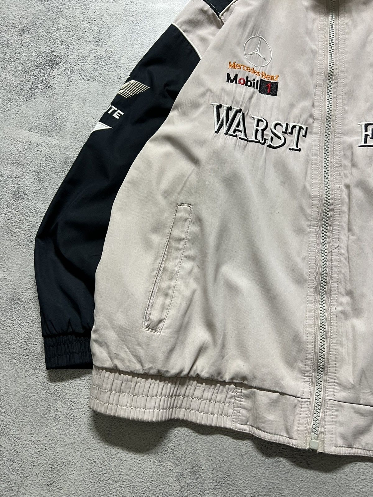 Mercedes-Benz Vintage Y2k Mercedes Benz McLaren Warsteiner Racing Bomber Size US S / EU 44-46 / 1 - 8 Thumbnail