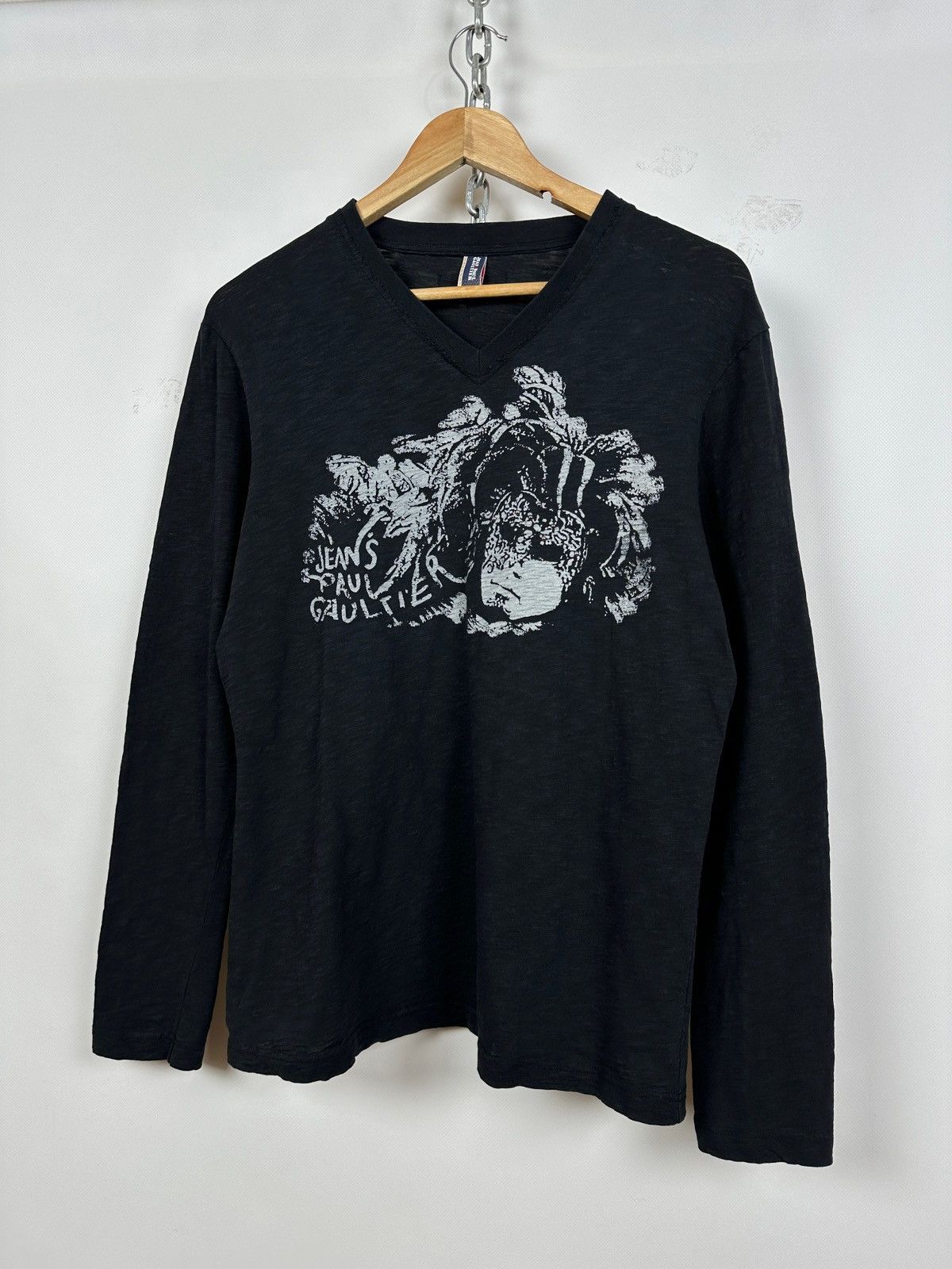 Jean Paul Gaultier Jean Paul Gaultier V-Neck Long Sleeve Shirt Size US M / EU 48-50 / 2 - 4 Thumbnail