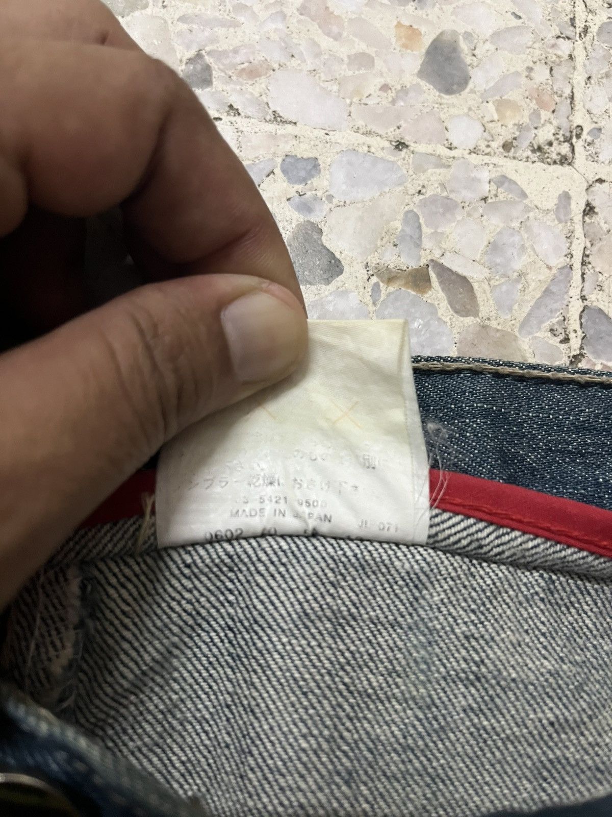 Levi's Vintage Clothing RARE LEVI’S ENGINEERED JEANS ASYMMETRICAL 2-TONE REWORKED Size US 32 / EU 48 - 7 Thumbnail