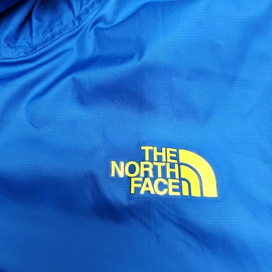 The North Face The North Face Windbreaker Hooded Jacket Men 2XL Blue & Yellow Size US XXL / EU 58 / 5 - 2 Thumbnail