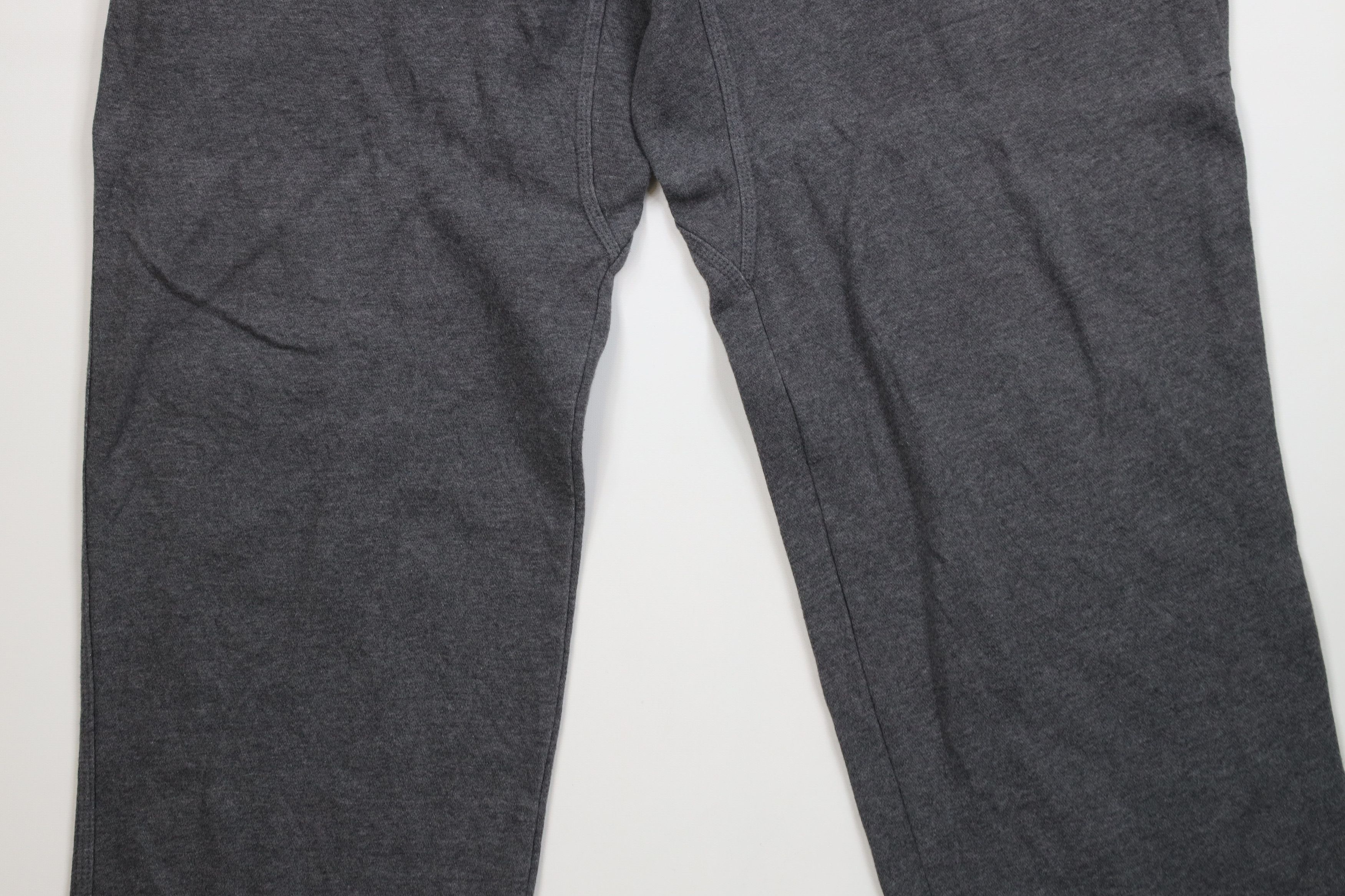 Nike Vintage Y2K Nike Scott Mini Swoosh Wide Leg Sweatpants Gray Size US 38 / EU 54 - 3 Thumbnail