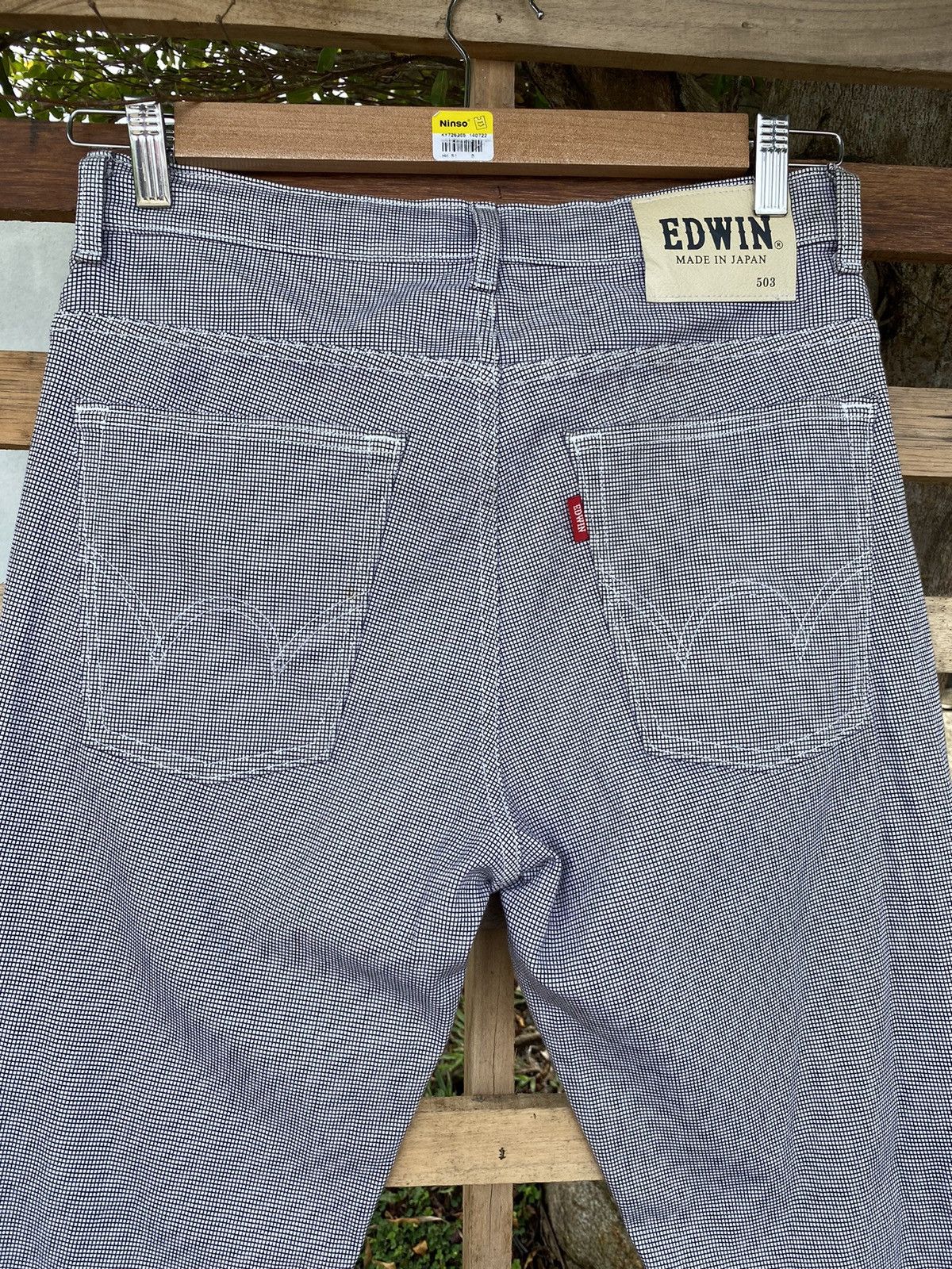 Edwin 🔥 Made in Japan 🔥❗️Vintage Edwin Checkered Pant Size US 32 / EU 48 - 8 Thumbnail