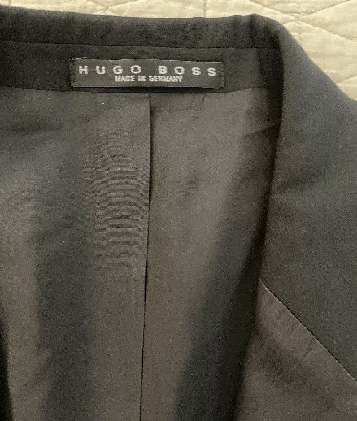 Hugo Boss 3-Button Single Breasted Pleated Tuxedo Size 46L - 5 Thumbnail