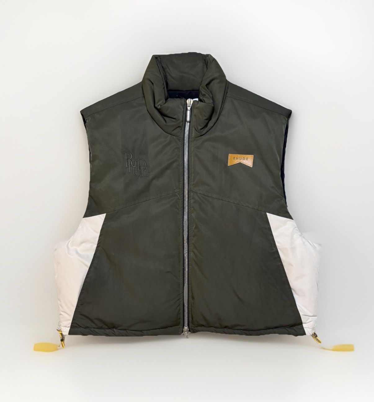 Rhude Rhude Panel Zip Up Vest Size US M / EU 48-50 / 2 - 1 Thumbnail