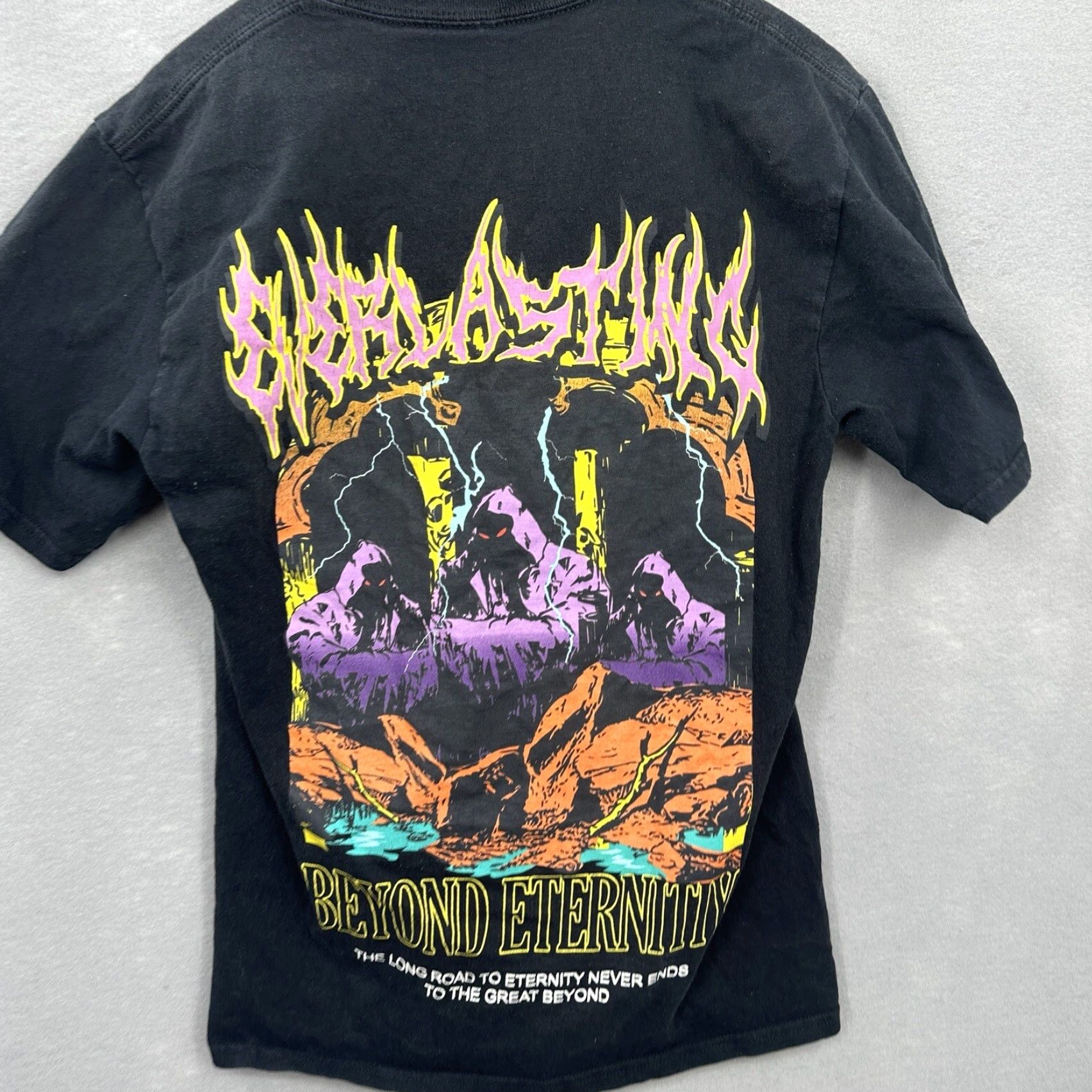 Vintage VINTAGE Vitriol T-Shirt Mens M Black Logo Short Sleeve Crewneck 90s Concert Mens Size US M / EU 48-50 / 2 - 5 Thumbnail