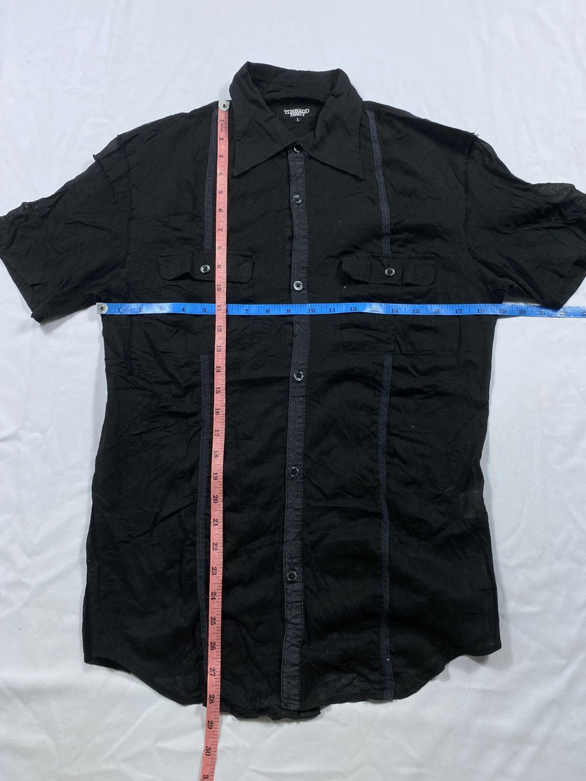 Tornado Mart Tornado Mart Gothic punk Button up shirt Size US M / EU 48-50 / 2 - 9 Thumbnail