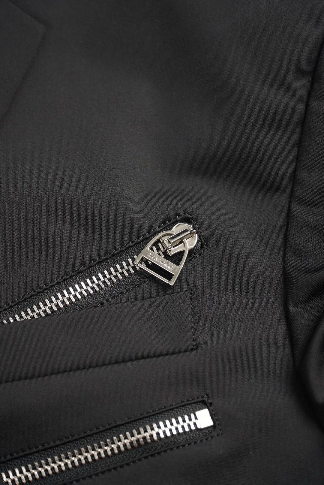 Dior Dior Zippered Black Single Suit Size 42R - 9 Thumbnail