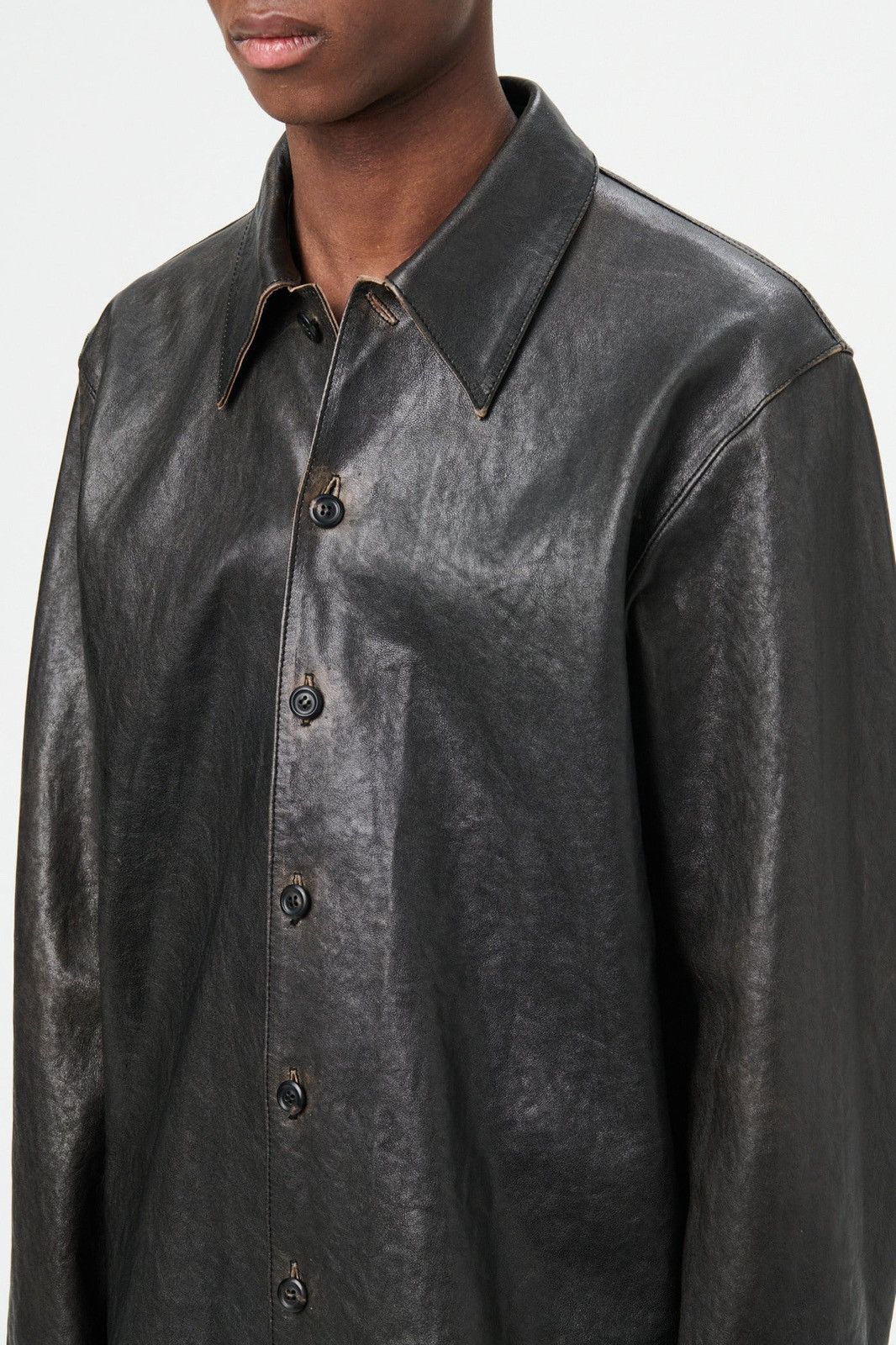 Our Legacy Our Legacy - Lambskin Welding Shirt Size US M / EU 48-50 / 2 - 3 Thumbnail