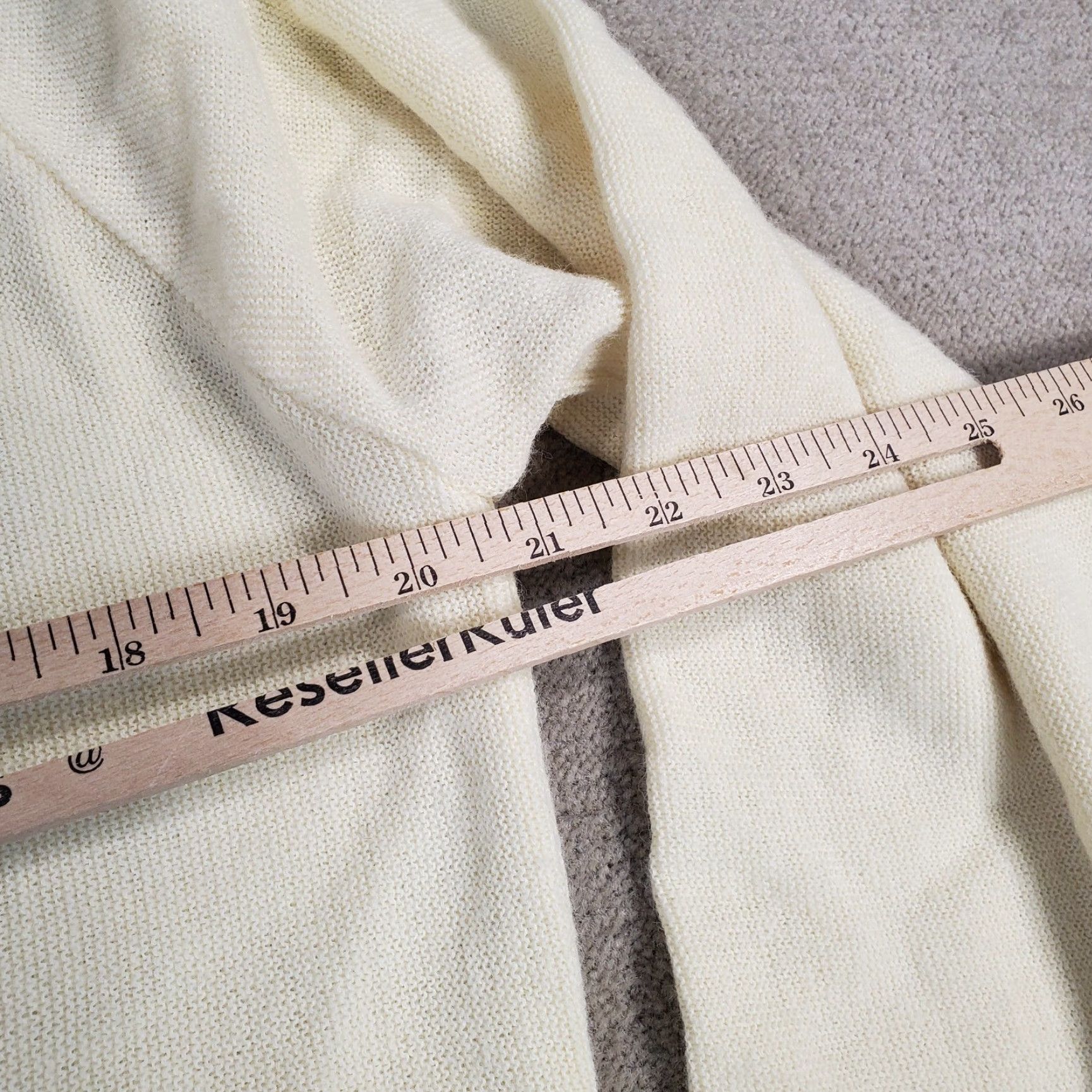 Vintage VINTAGE Tuxan Cardigan Sweater Mens Large LL Yellow 80s Knit USA Long Grunge Button Up LT Size US L / EU 52-54 / 3 - 5 Thumbnail