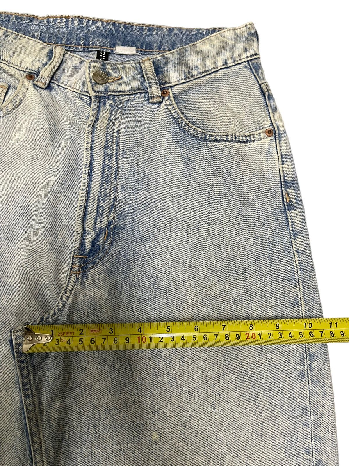 Japanese Brand Vintage Japanese Brand Blue Wash Baggy Style Jeans Size 27" / US 4 / IT 40 - 13 Thumbnail