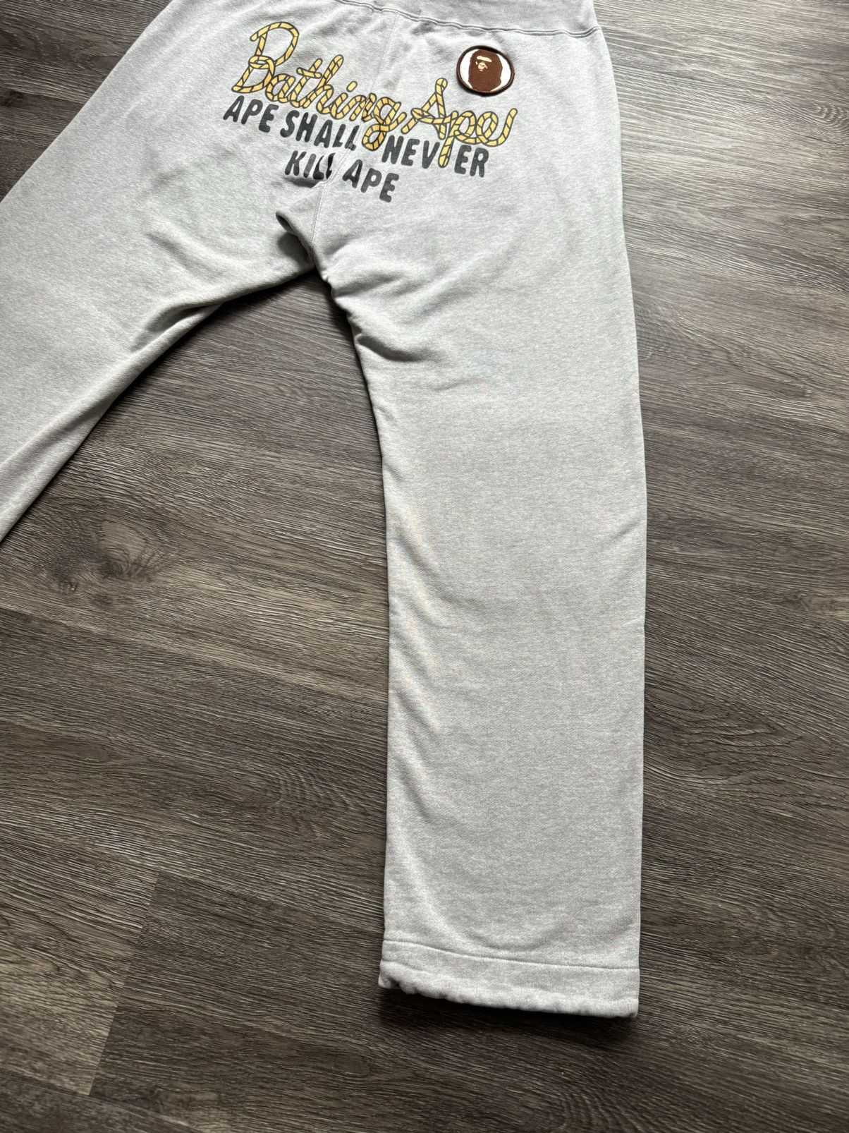 Bape Bathing Ape Ape Shall Never Kill Ape Sweatpants Sz Small Size US 30 / EU 46 - 3 Thumbnail
