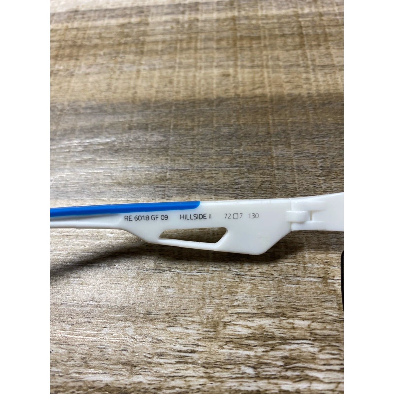Vintage VINTAGE REVO Sunglasses Round Men RE 6018-09 White/Royal Blue Polarized Lenses 72-07130 Men Size ONE SIZE - 6 Thumbnail