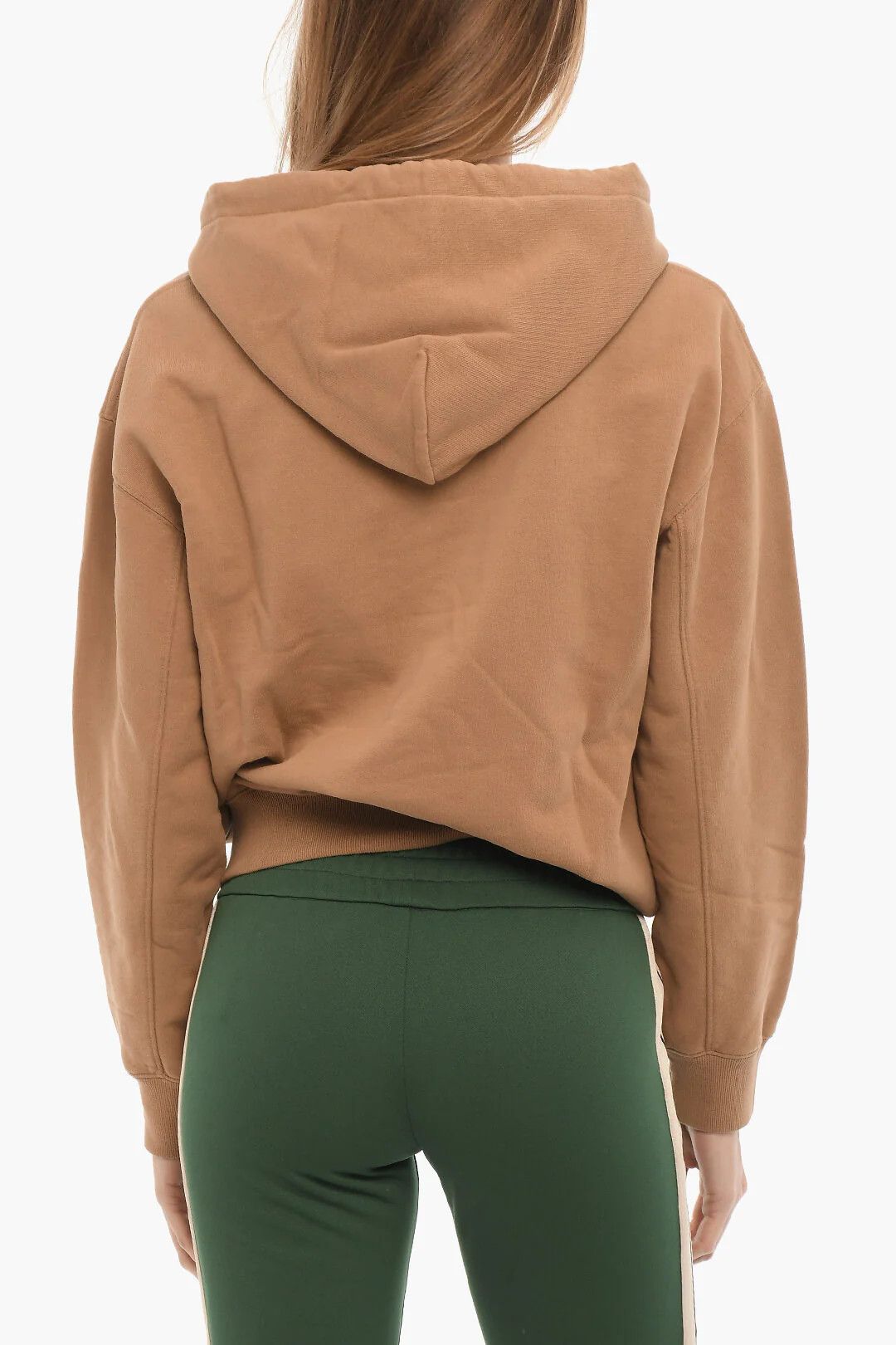 Ambush Design og1mm0426 Brushed Cotton Hoodie in Brown Size XXS / US 00 / IT 34 - 2 Thumbnail