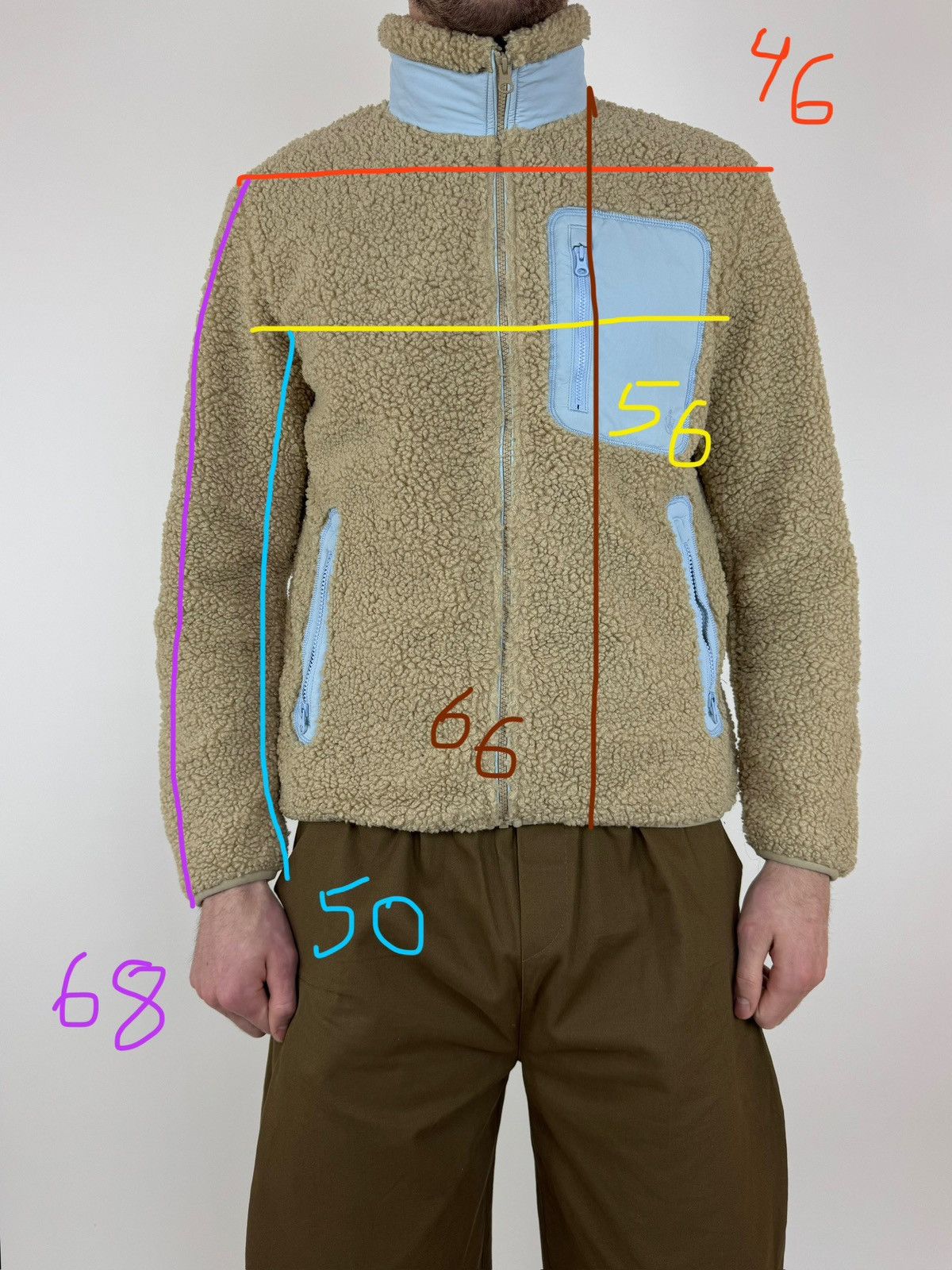 Uniqlo J.W. ANDERSON x UNIQLO Fleece Jacket Teddy Windstopper Mens Size US M / EU 48-50 / 2 - 14 Thumbnail