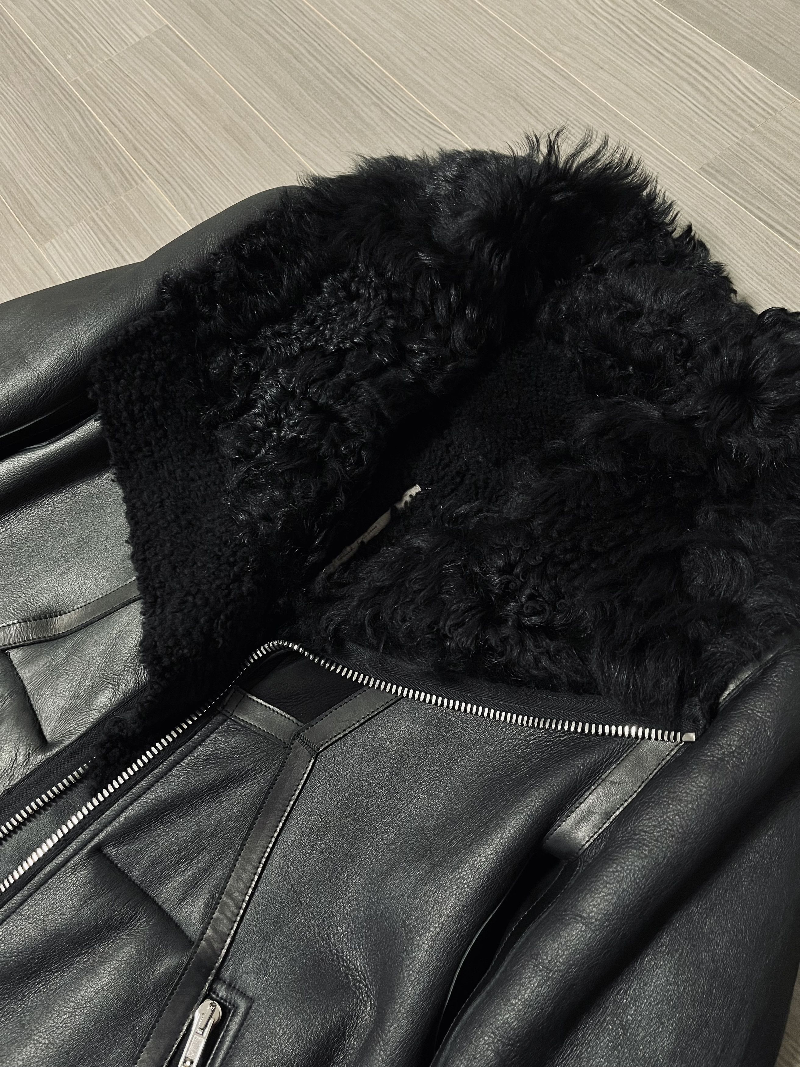 Rick Owens Rick Owens MASTODON Fur Shearling SHOWTEK Jacket Size US M / EU 48-50 / 2 - 2 Thumbnail