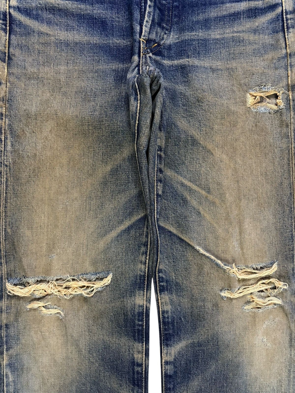 Levi's Vintage 80s Levis 503BXX Big E Selvedge Mud Wash Baggy Jeans Size US 29 - 6 Thumbnail