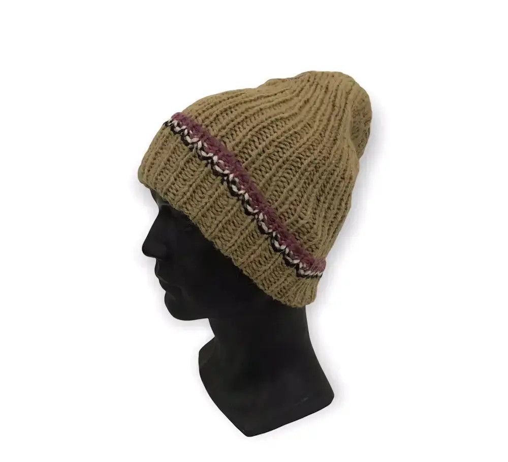 Japanese Brand Japanese Brand Knit Beanie Hat Size ONE SIZE - 1 Thumbnail