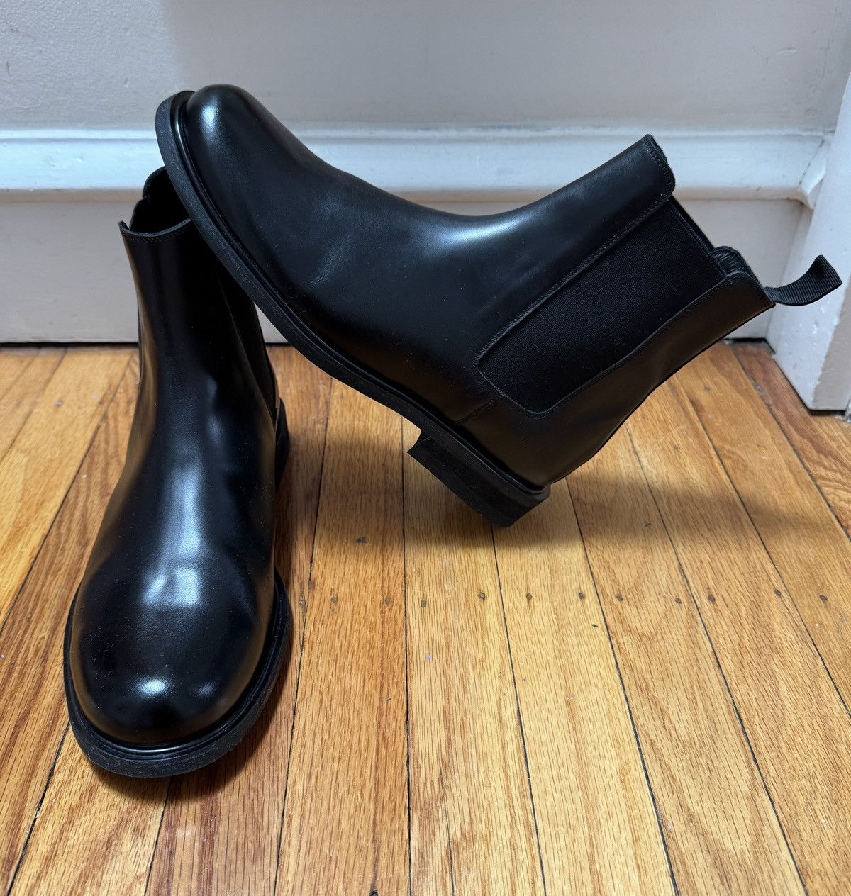 Other JosephT Black Leather Chelsea Boots Size US 8.5 / EU 41-42 - 2 Thumbnail