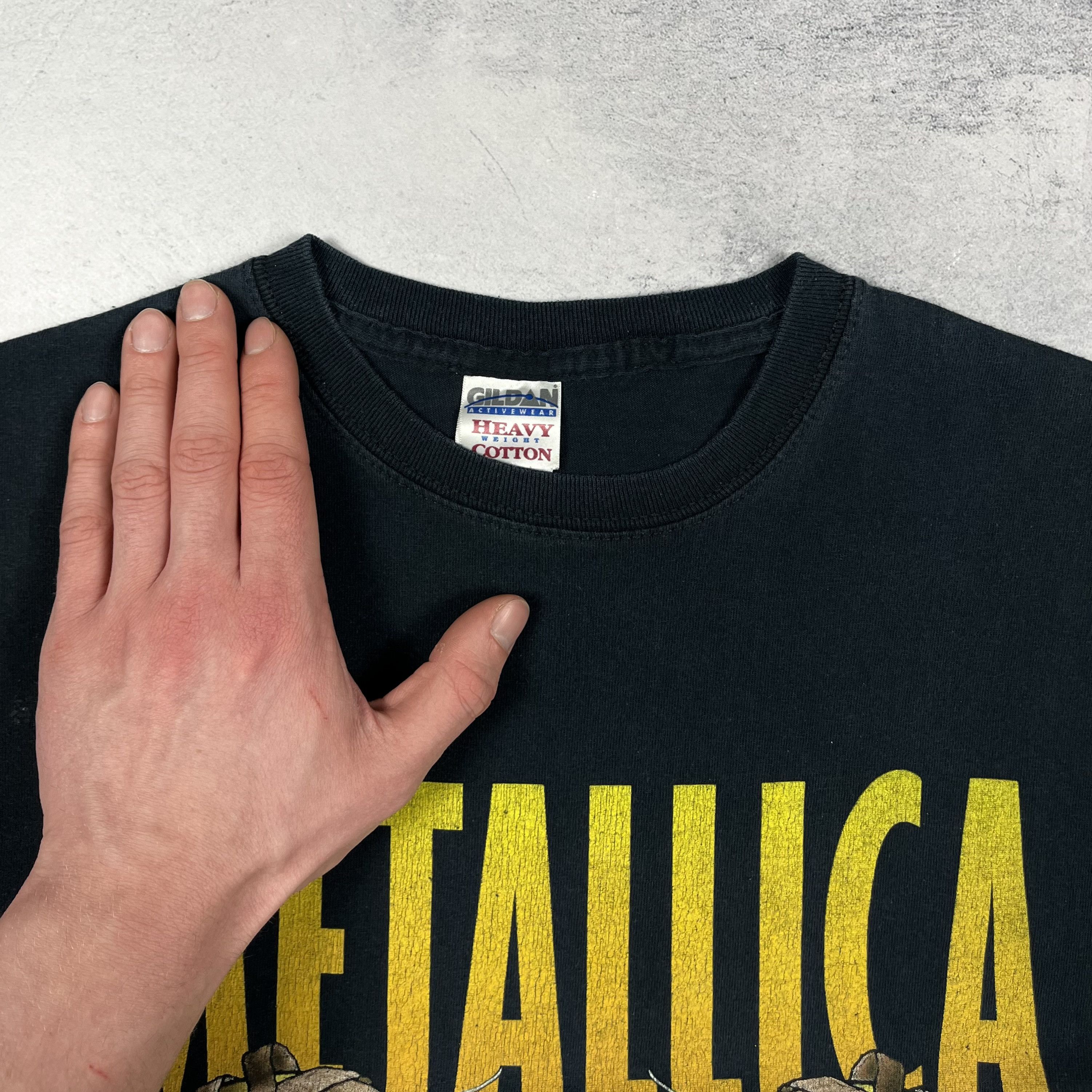 Band Tees Vintage Metallica Pushead Rare Rock Band T Shirt 00’s Size US M / EU 48-50 / 2 - 10 Thumbnail