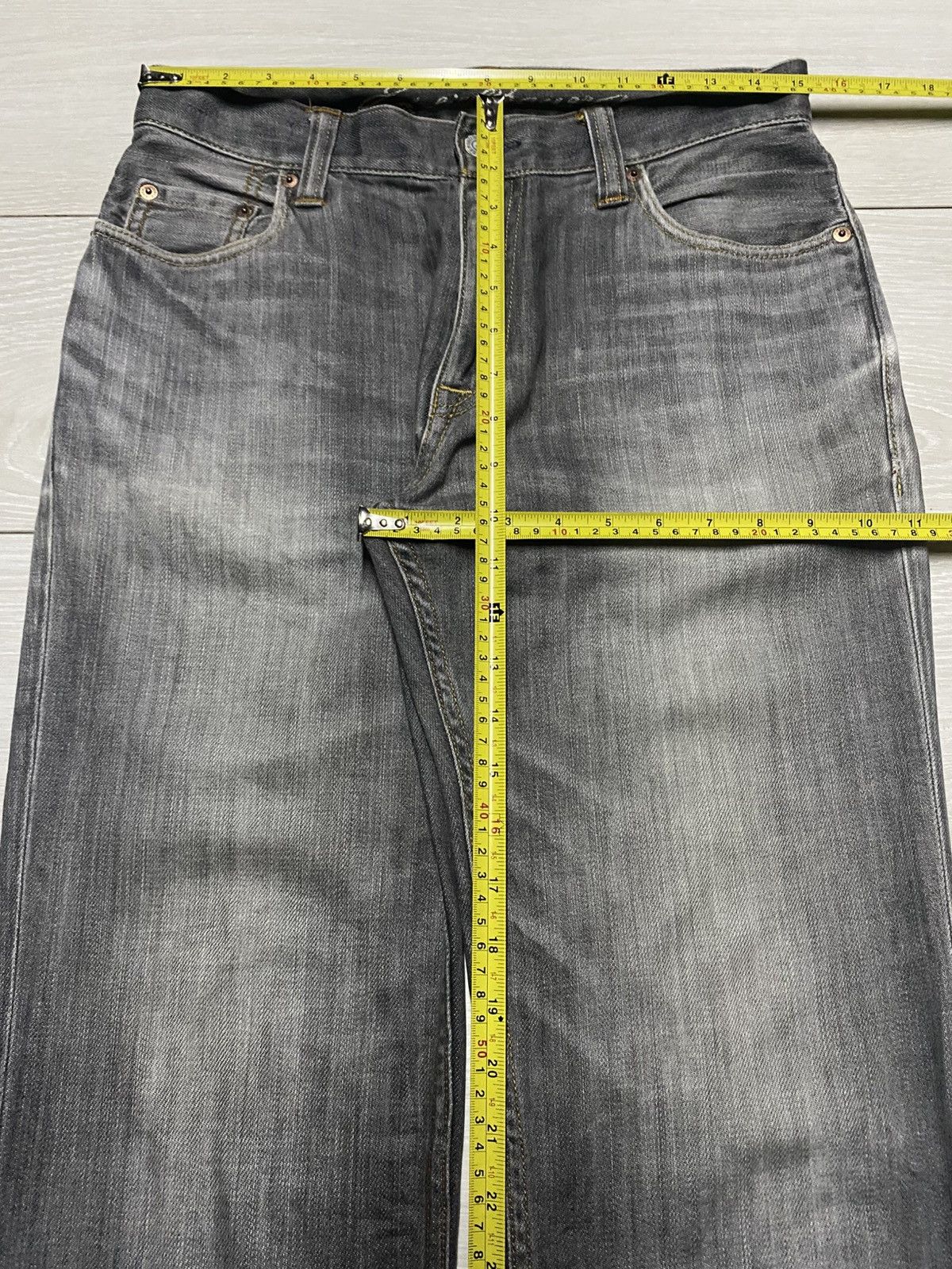 Eddie Bauer × Red Wing Vintage Eddie Bauer Faded Wash Distressed Straight Fit Size US 30 / EU 46 - 14 Thumbnail